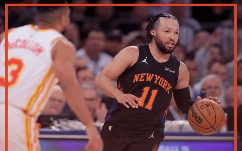 NBA战报：布伦森狂砍39分天王山封神，尼克斯126-97狂胜老鹰夺赛点